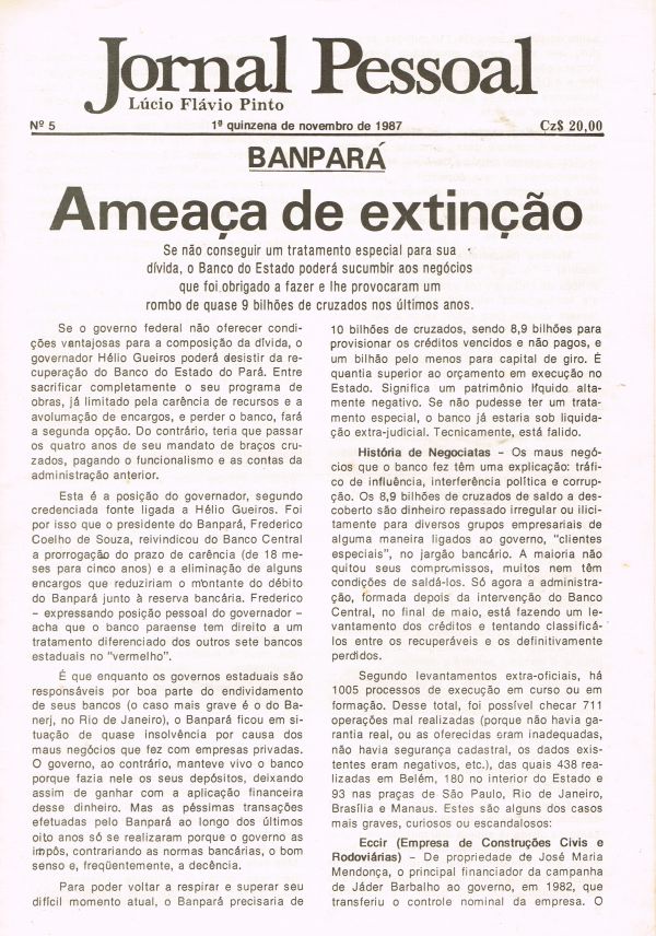 Jornal Pessoal 